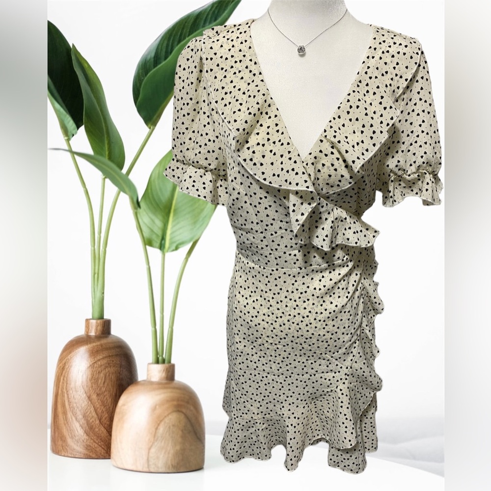Shein wrapped- around dress size Large